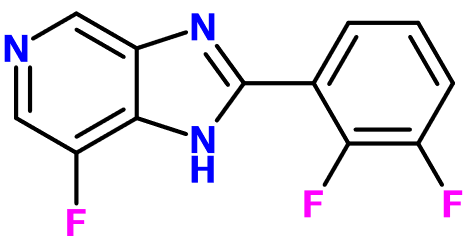 (图片) MC080140 7-F-2-(2,3-difluorophenyl)-1H-imidazo[4,5-c]pyridine